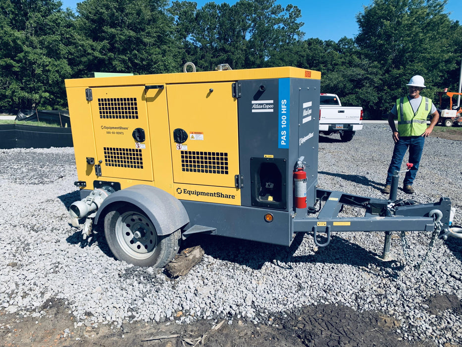 2021 ATLAS COPCO PAS 100 HF CS Enclosed