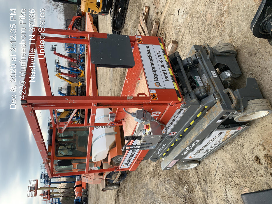 2019 Skyjack SJIII-3219 Standard Options, Trojan Batteries