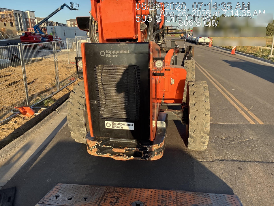 2020 Skytrak 10054 Cab/Heat/Air, Solid Tires, Work Lights, Beacon, Aux Hydraulics, Back up Alarm, Lifting Eye, ES Decals