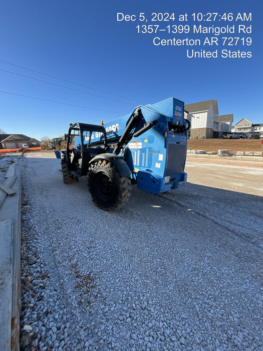2017 Genie GTH-1056 Genie GTH1056, Solid Tires, 60" carriage, Light Kit, Open ROPS