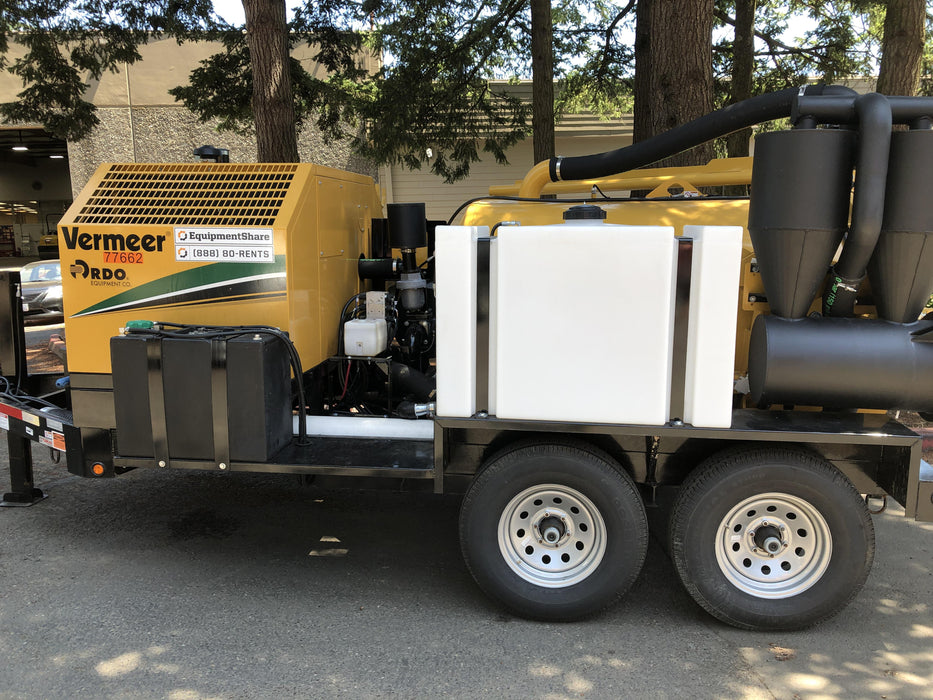 2020 Vermeer VX50-500 49Hp Kubota Diesel - 500 Gal Debris Tank - 1,025 CFM Vacuum Pump, Strong Arm, x2 205 Gal Water Tanks