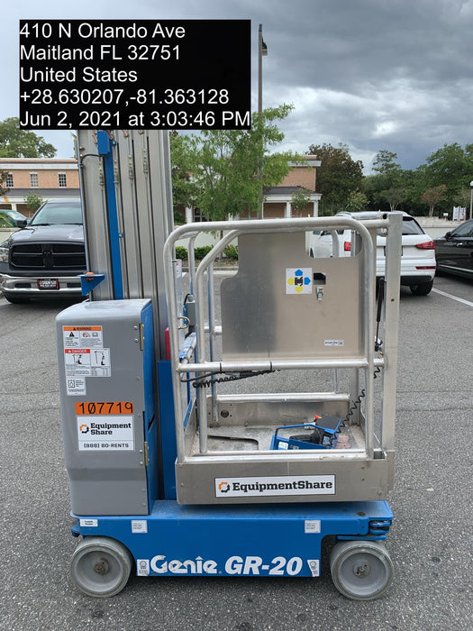 2020 GENIE GR-20