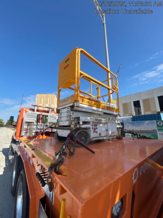 Custom Equipment HB-1430 <ul>
 <li>Hy-Brid Scissor Lift</li>
  <li>Platform capacity up to 670 lbs.</li>
  <li>Working height up to 20 ft</li>
  <li>Weighs under 1,700 lbs.</li>
  <li>Non-marking wheels </li>
</ul>