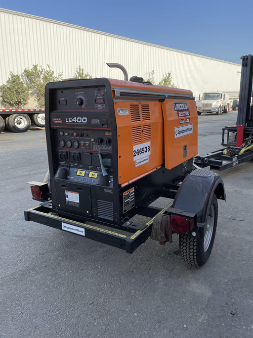 2022 Lincoln Electric LE400 Kubota V1505, Trlr, Cable Rack, Light Kit, ES Decals, T3