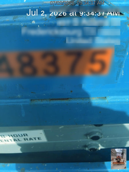 2019 Genie GS-1930 Fixed rails with chain Entry