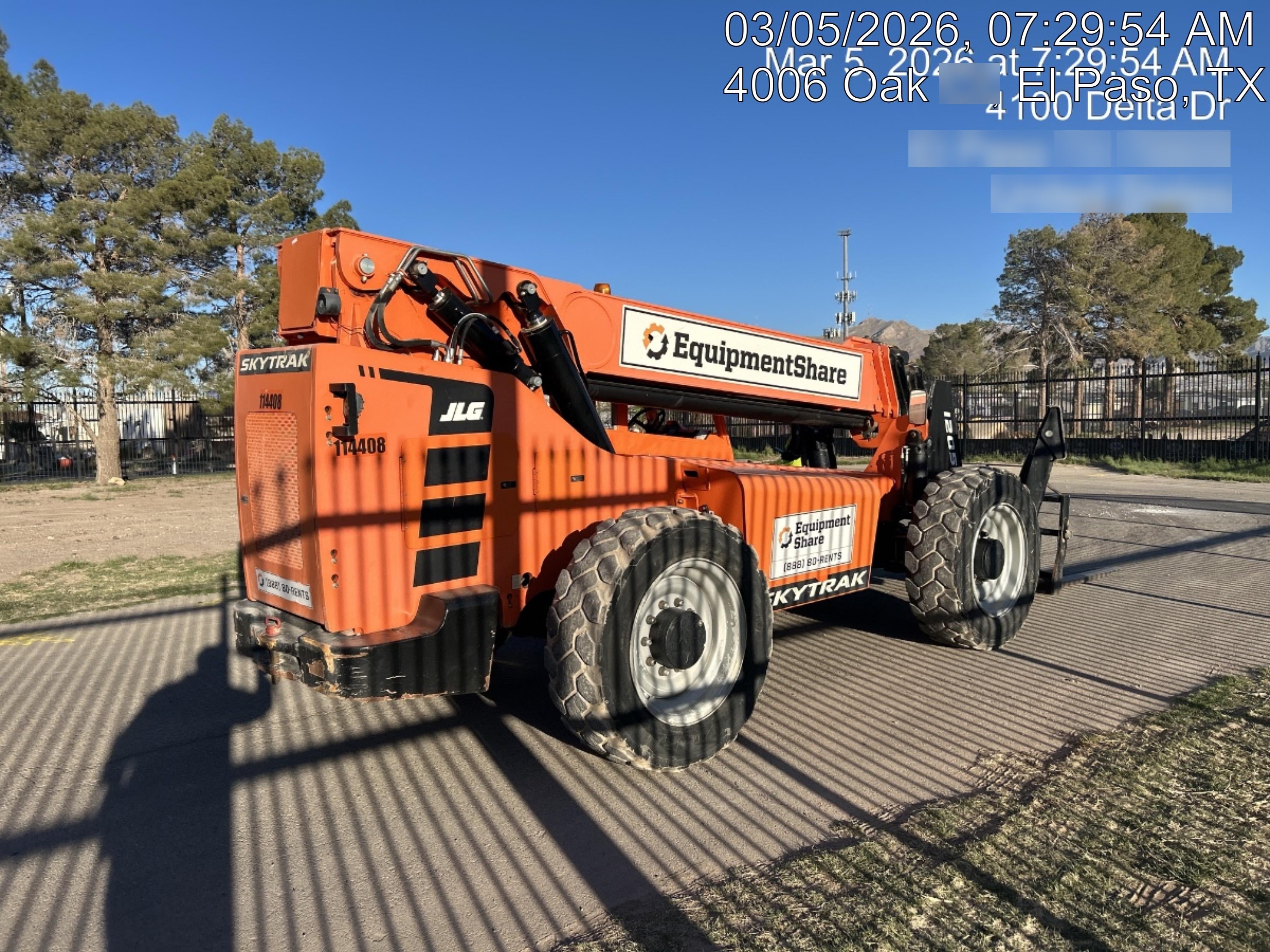 2020 Skytrak 12054 74Hp, Canopy, FF Tires, Work Lights, Beacon, Aux Hydraulics, Back up Alarm, Lifting Eye, ES Decals