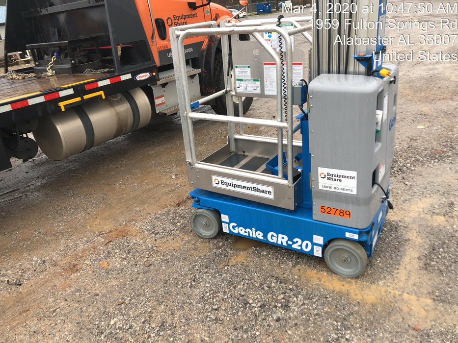 2019 GENIE GR-20