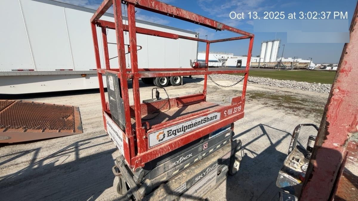 2019 Skyjack SJIII-3219 Standard Options, Trojan Batteries