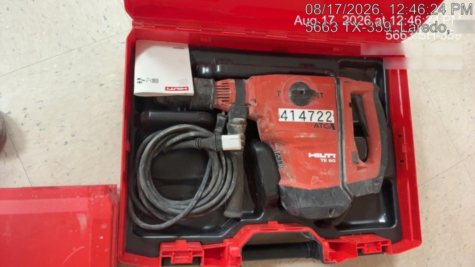 2024 HILTI TE 60-ATC/AVR