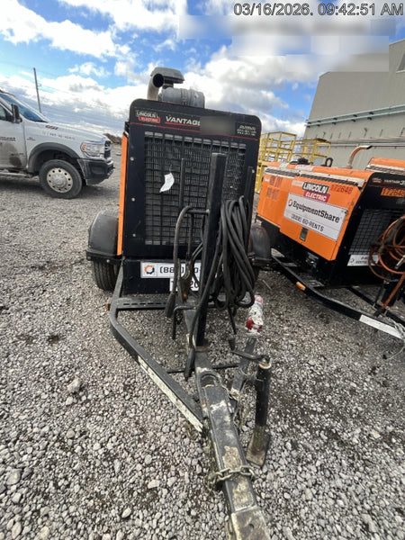2021 Lincoln Electric Vantage 549X Ready Pak 3, ORANGE (includes trailer, cable rack, fender light kit)