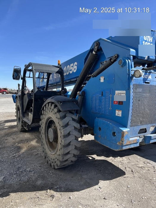 2018 Genie GTH-1056 Genie GTH-1056 w/ROPS, Work Lights, Solid Tires, RH Cab Mesh, Beacon, 60" Carriage and Forks