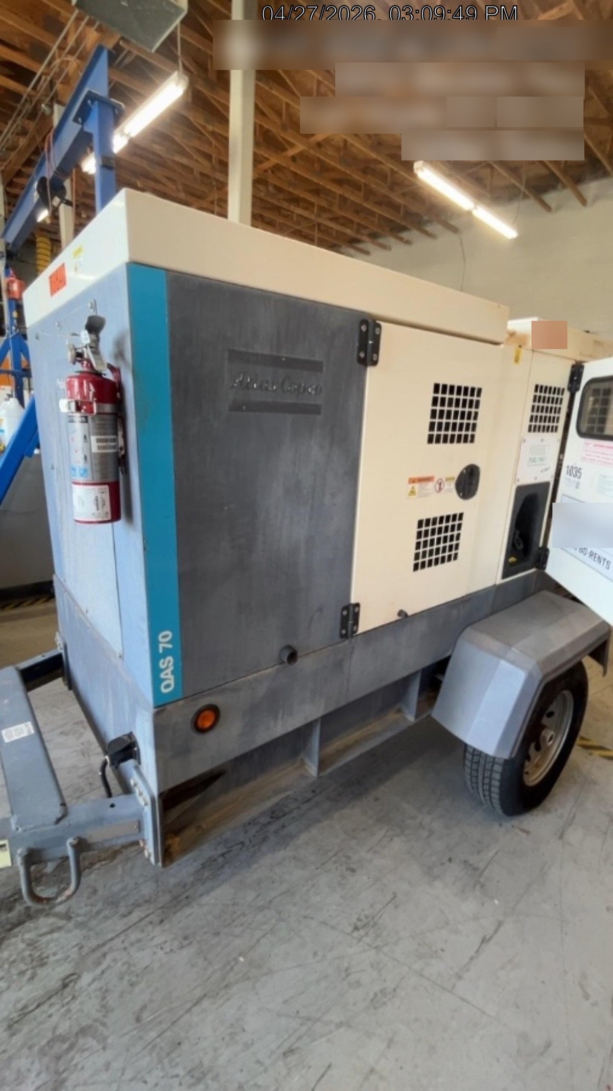 2020 ATLAS COPCO QAS 70