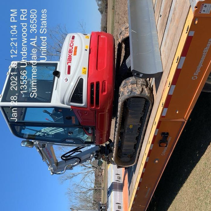 2020 Takeuchi TB250-2C Cab/Heat/Air, Rubber Tracks, Manual TAG QC