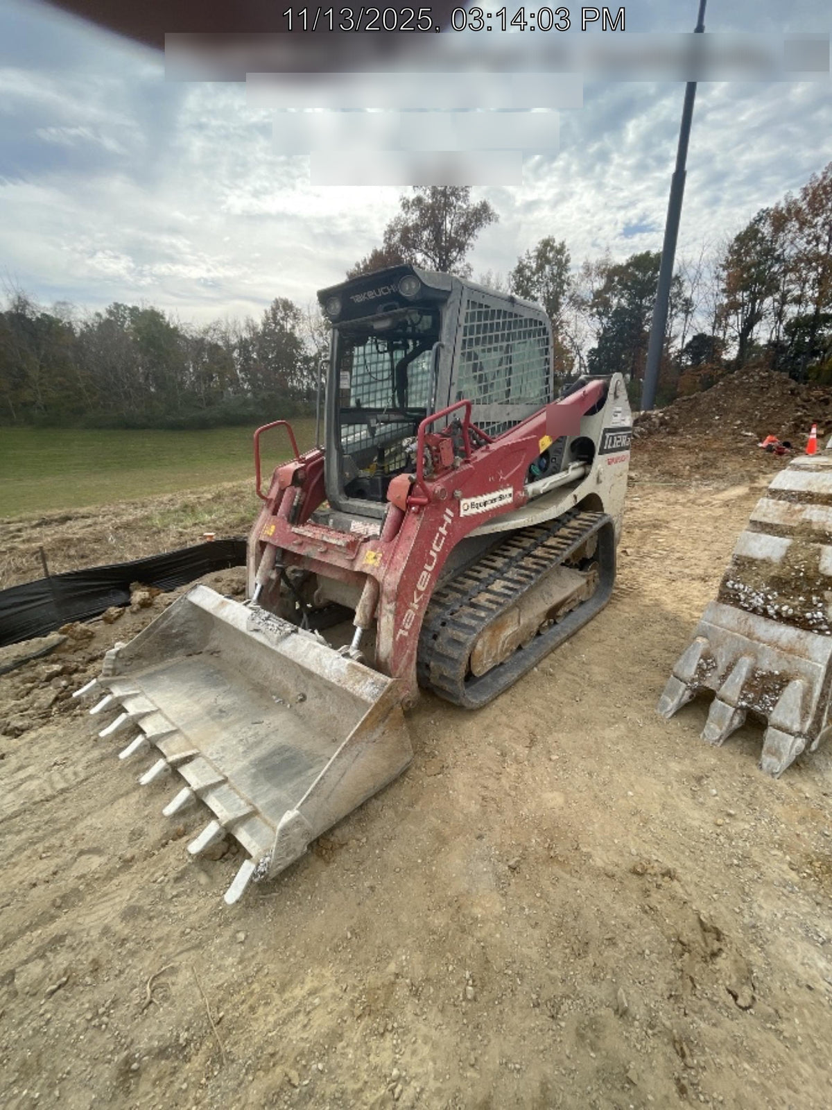 2020 Takeuchi TL12R2-CR Cab/Heat/Air, 111hp, Hydraulic QC
