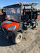 Kubota RTV-X1140W-H 4WD, LED Strobe, Windshield Acrylic Clear, Plastic Canopy, Wire Harness Kit, Backup Alarm