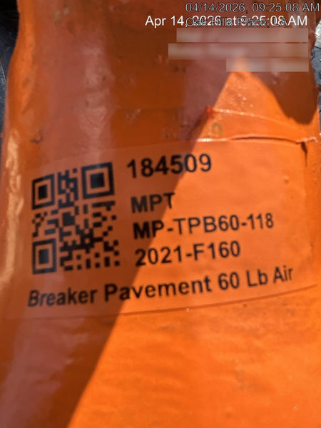 2021 MICHIGAN PNEUMATIC MP-TPB60-118