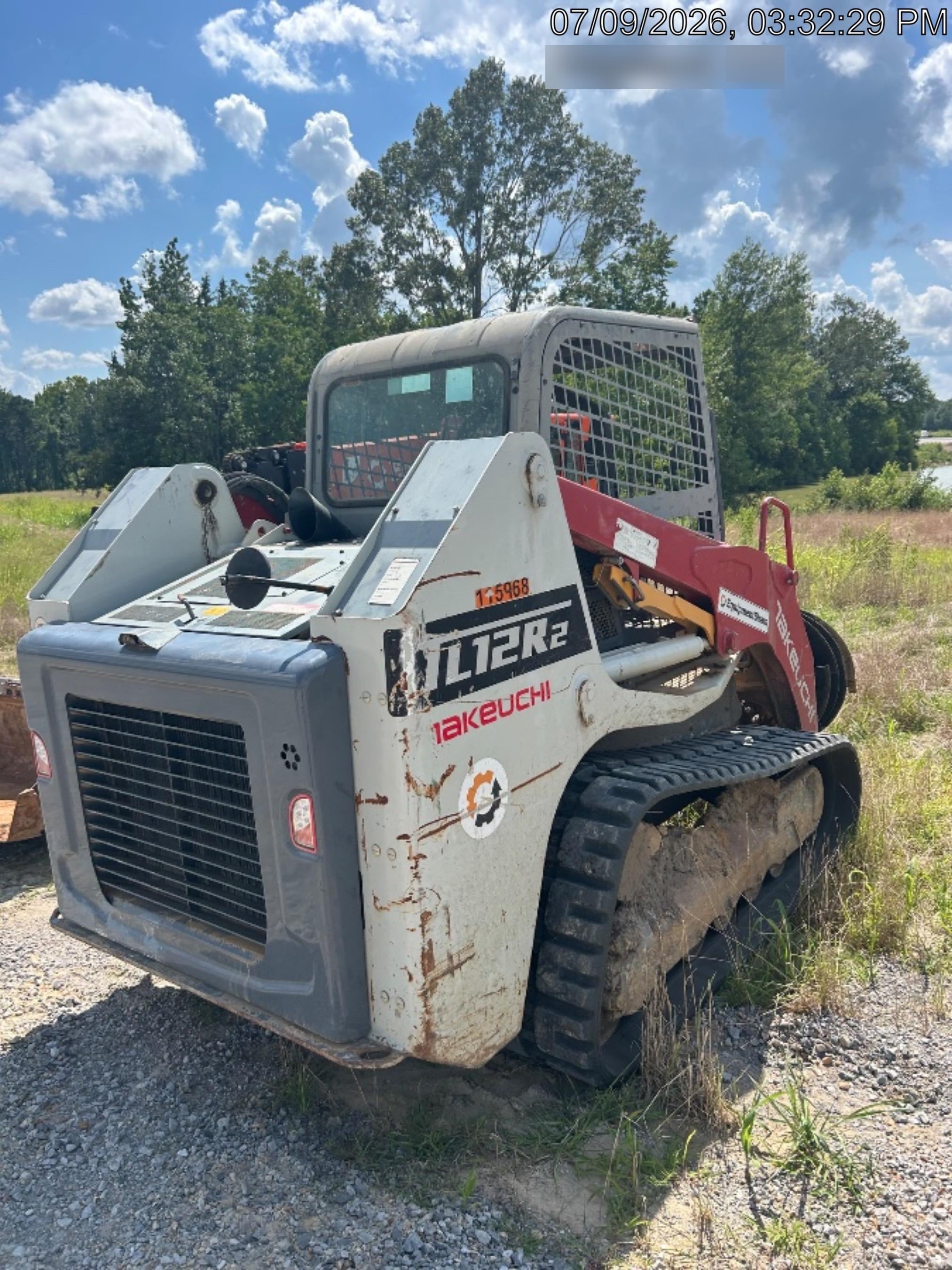 2020 Takeuchi TL12R2-R Canopy, Manual QC