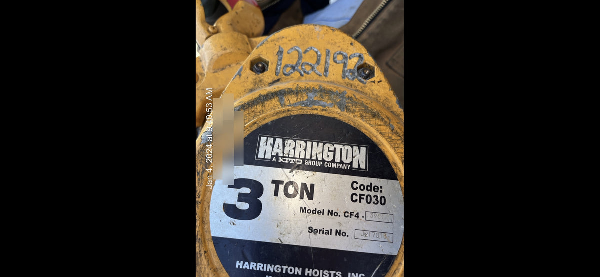 2020 HARRINGTON CF030-20
