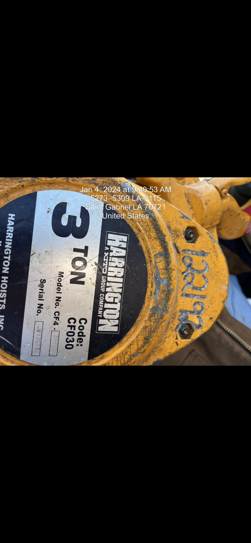 2020 HARRINGTON CF030-20