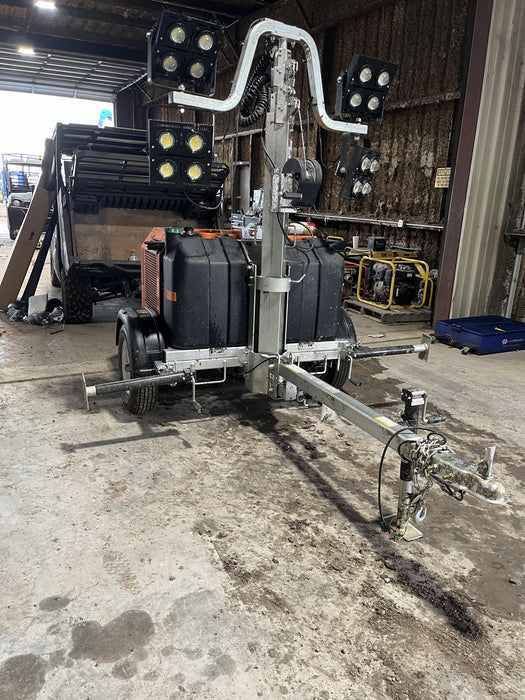 2024 Wanco WLTT-4MM4K Diesel, Deep Sea Controller, Shore Power Plug, Auto Start, (4) 350W LED Floodlights, 4kW Generator, 60 Gal Fuel Tank, 2" Ball, T3