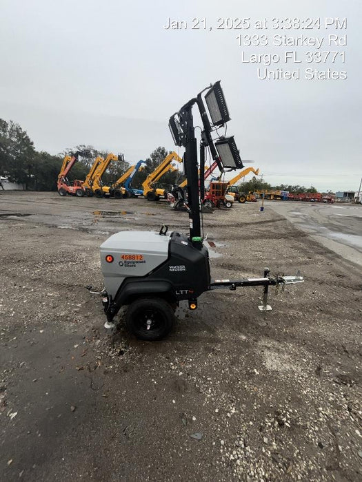 2024 Wacker Neuson LTT4 Diesel, Kohler KDW702, Deep Sea Controller, Auto Start, LED 320W, Bypass Outlet, T3