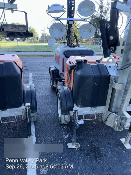 2024 Wanco WLTT-4MM4K Diesel, Deep Sea Controller, Shore Power Plug, Auto Start, (4) 350W LED Floodlights, 4kW Generator, 60 Gal Fuel Tank, 2" Ball, T3