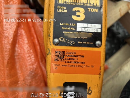 2021 HARRINGTON L5LB030-15
