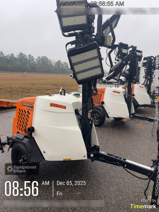 2024 Generac MLT6SKDS-STD4 ELEC WINCH Diesel, Electric Winch Mast, Powerzone Controller, (4) 320W LED Lights, 4kW Generator, 39.9 Gal Fuel Tank, 2" Ball, T3