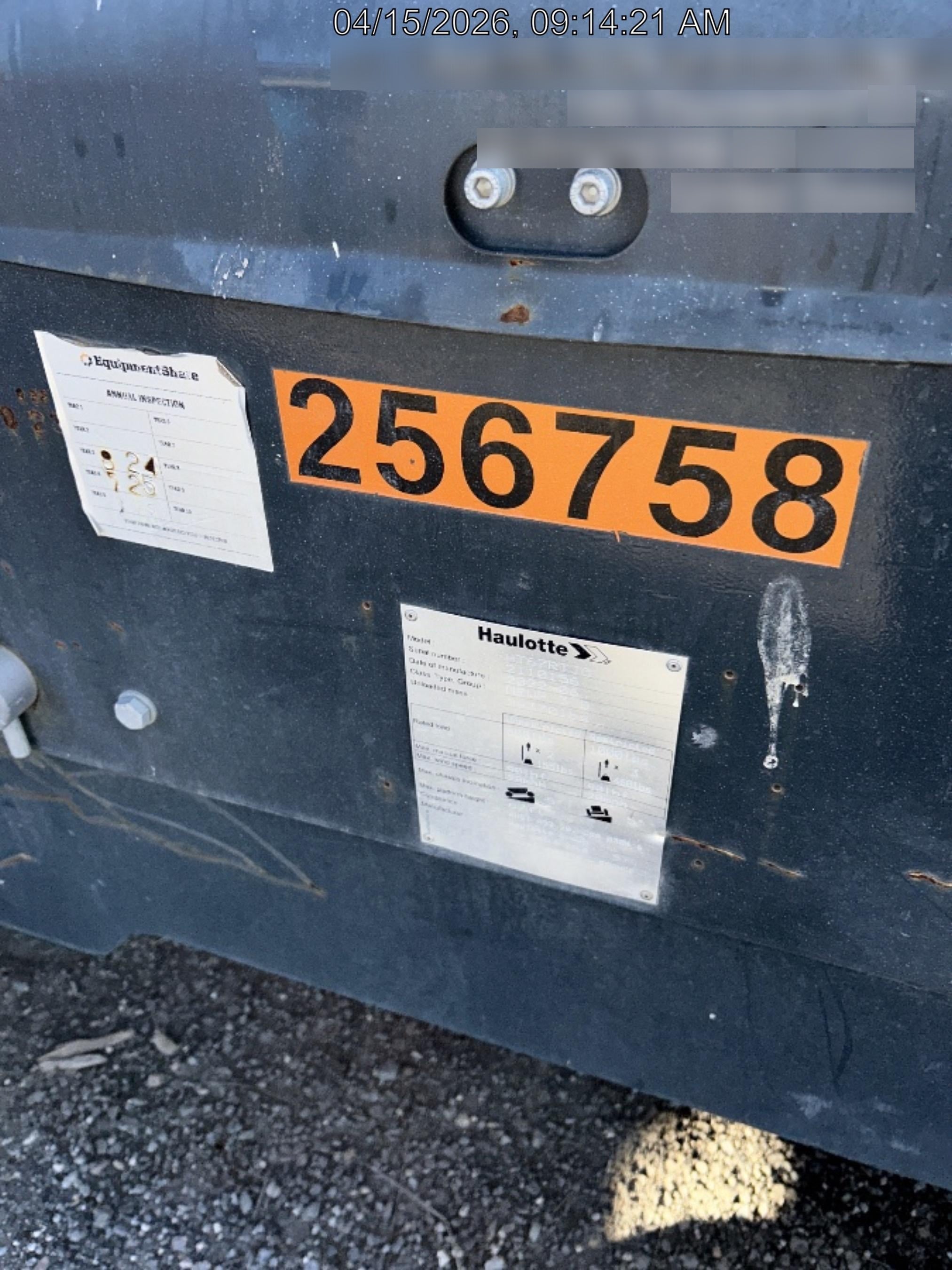 2022 HAULOTTE HT67 RTJ O