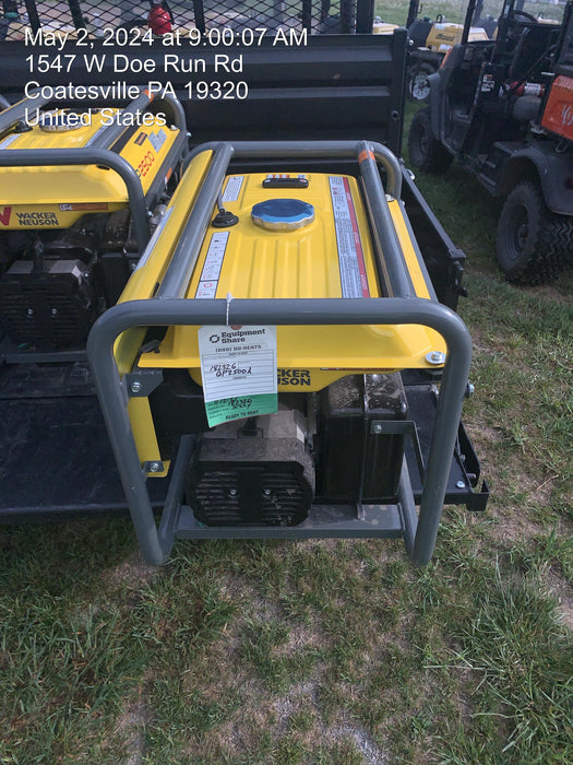 2021 WACKER NEUSON GP2500A