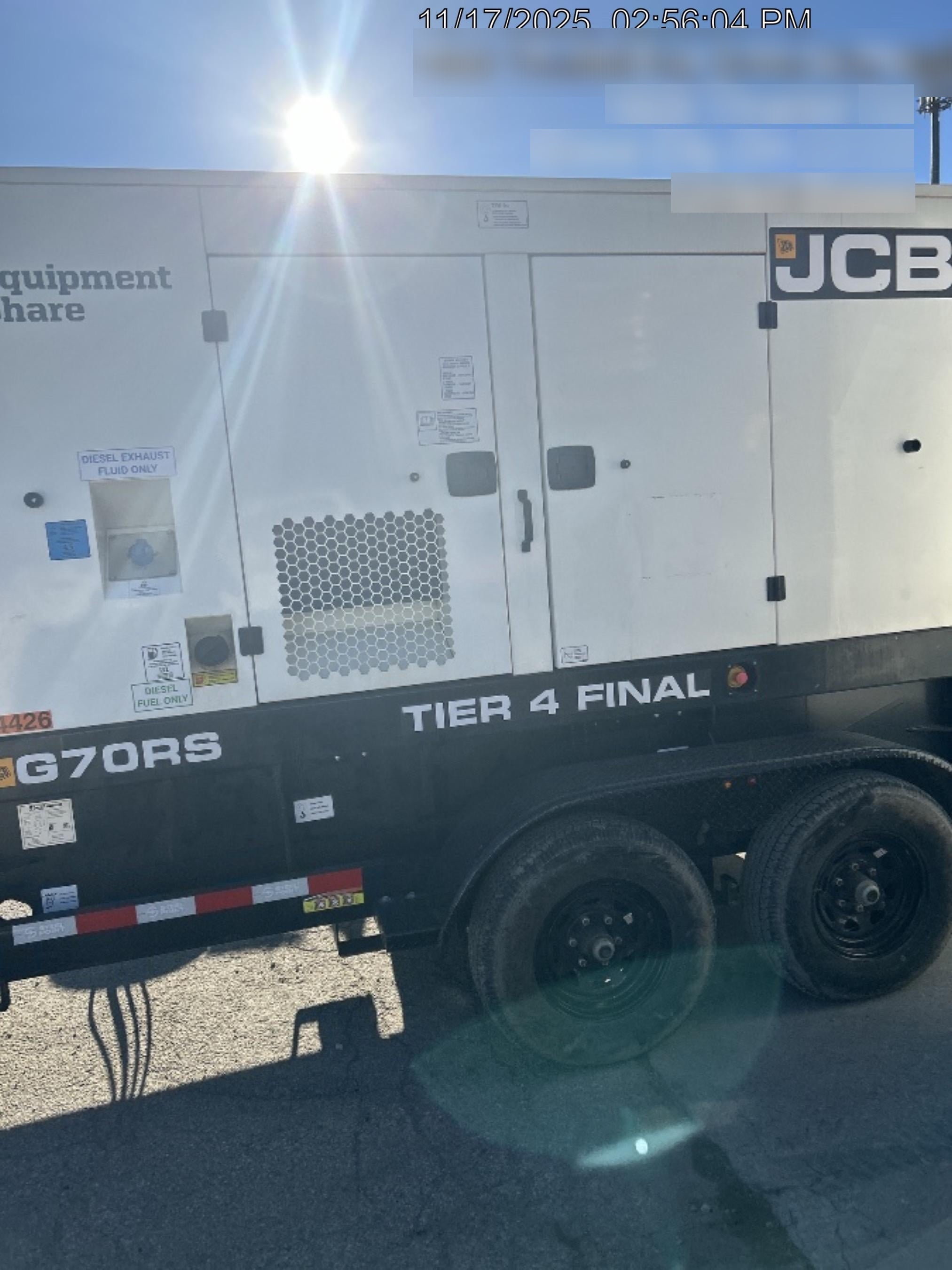 2023 JCB G70RST4F