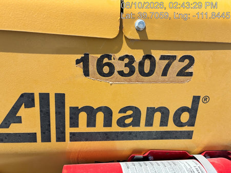 2021 Allmand NLV3GR (4) LED Light Fixture 350W, 23' Vertical Mast, 3kW Prime, Towable, Deep Sea L401, Leveling Jacks, Yanmar T4F 5.8hp