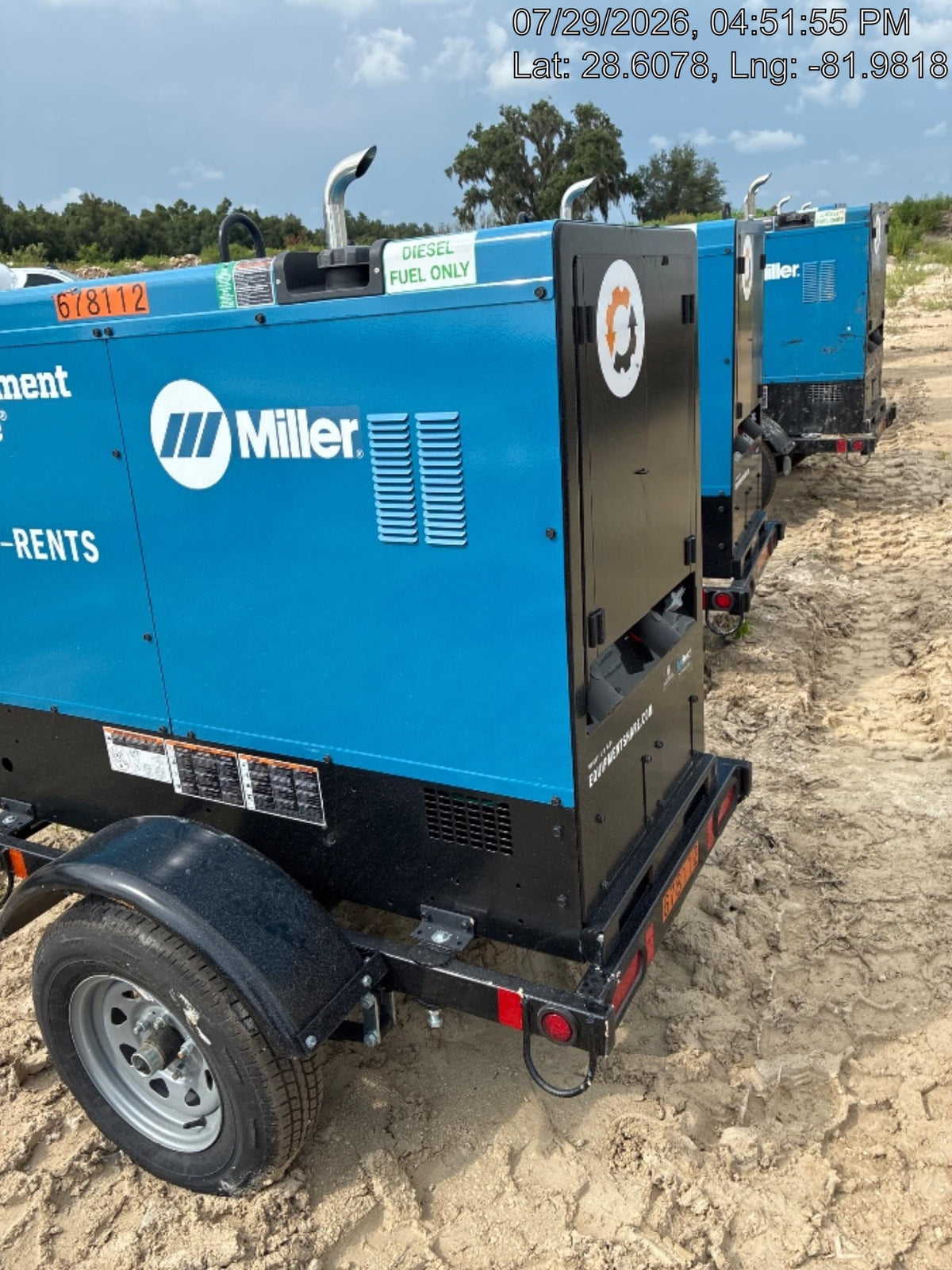 2026 MILLER ELECTRIC BIG BLUE 500