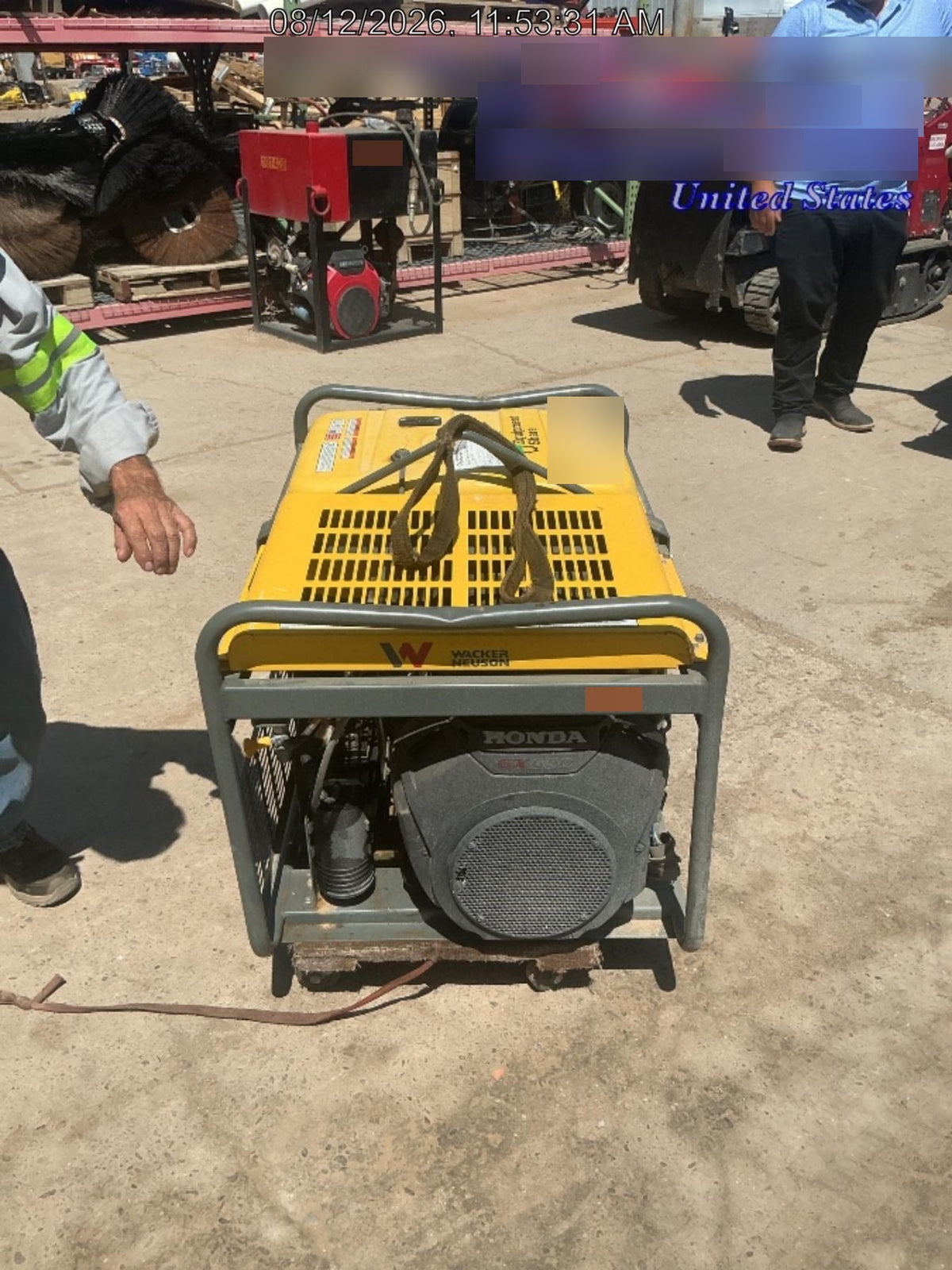 2019 Wacker Neuson GPS9700V Standard Options