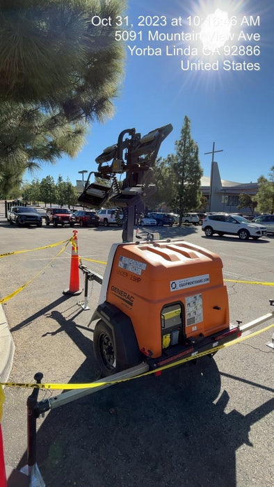 2023 Generac MLT2 Diesel, Flex Switch 120V Input, Powerzone Controller, (4) 320W LED Lights, 4kW Generator, 39.9 Gal Fuel Tank, 2" Ball, T3