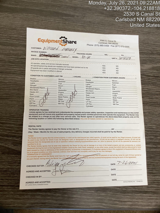 2021 WACKER NEUSON BS60-4As