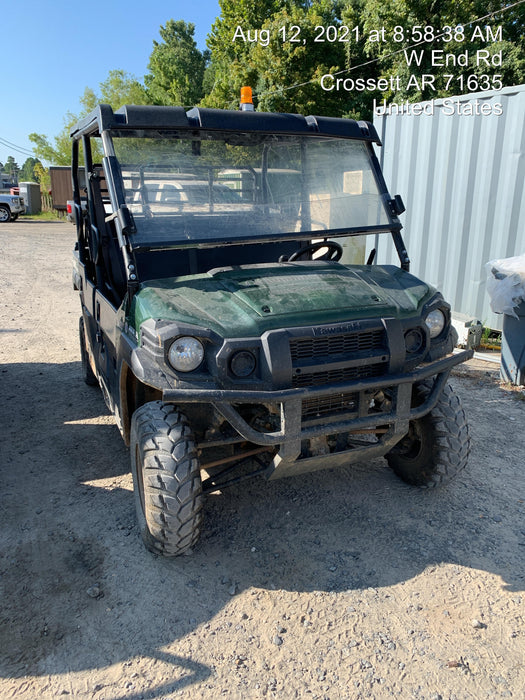 2019 Kawasaki Mule PRO-DXT Standard Options, Backup Alarm, Beacon, Plastic Hard Top, Poly Windshield, Horn Kit