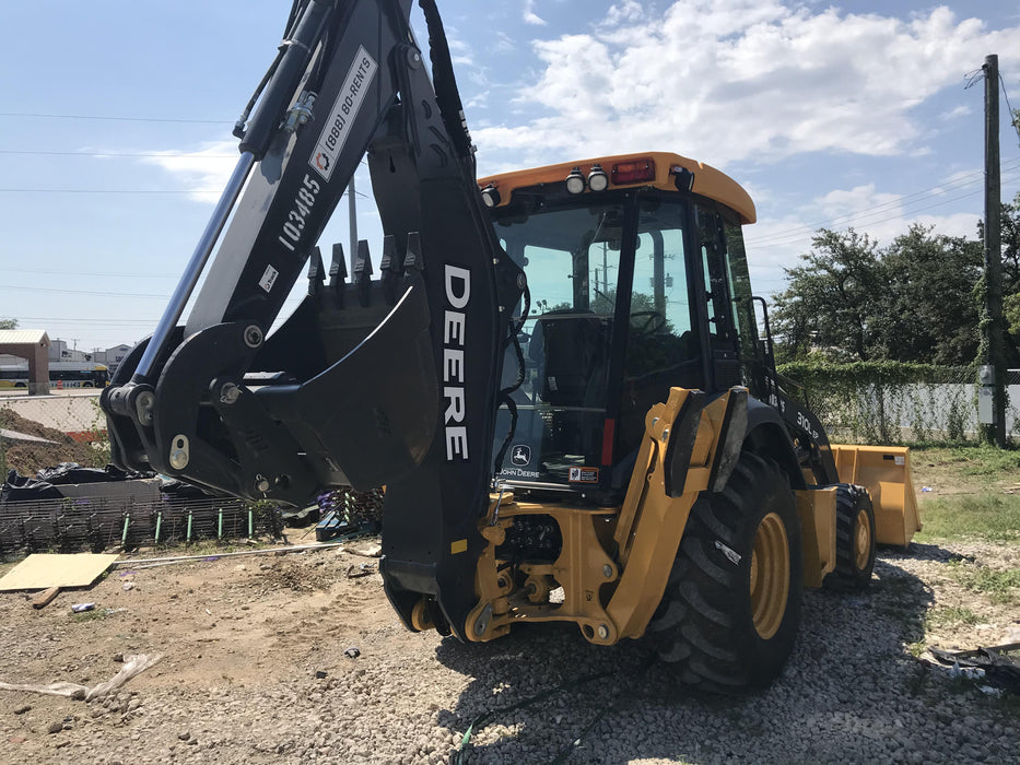 2020 John Deere 310LEP Cab/Heat/Air, 4WD, Standard Stick, Pilot Controls, 2 Way Hydraulics, TAG Manual QC