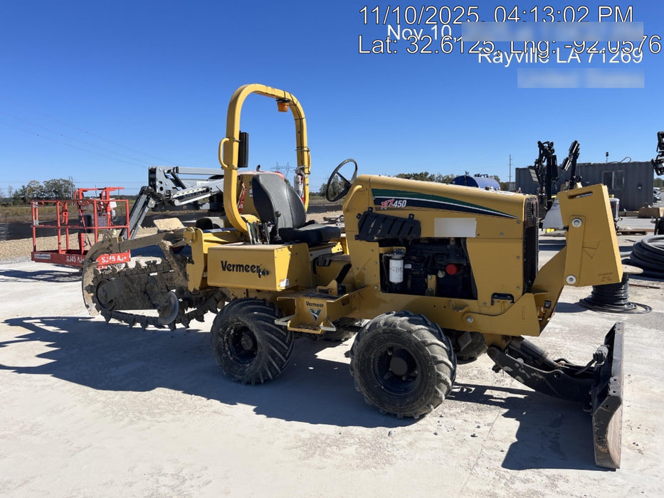 2019 VERMEER RTX450