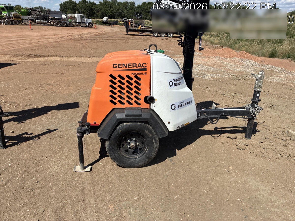 2024 Generac MLT2 Diesel, Flex Switch 120V Input, Powerzone Controller, 
(4) 320W LED Lights, 4kW Generator, 39.9 Gal Fuel Tank, 2" Ball, T3