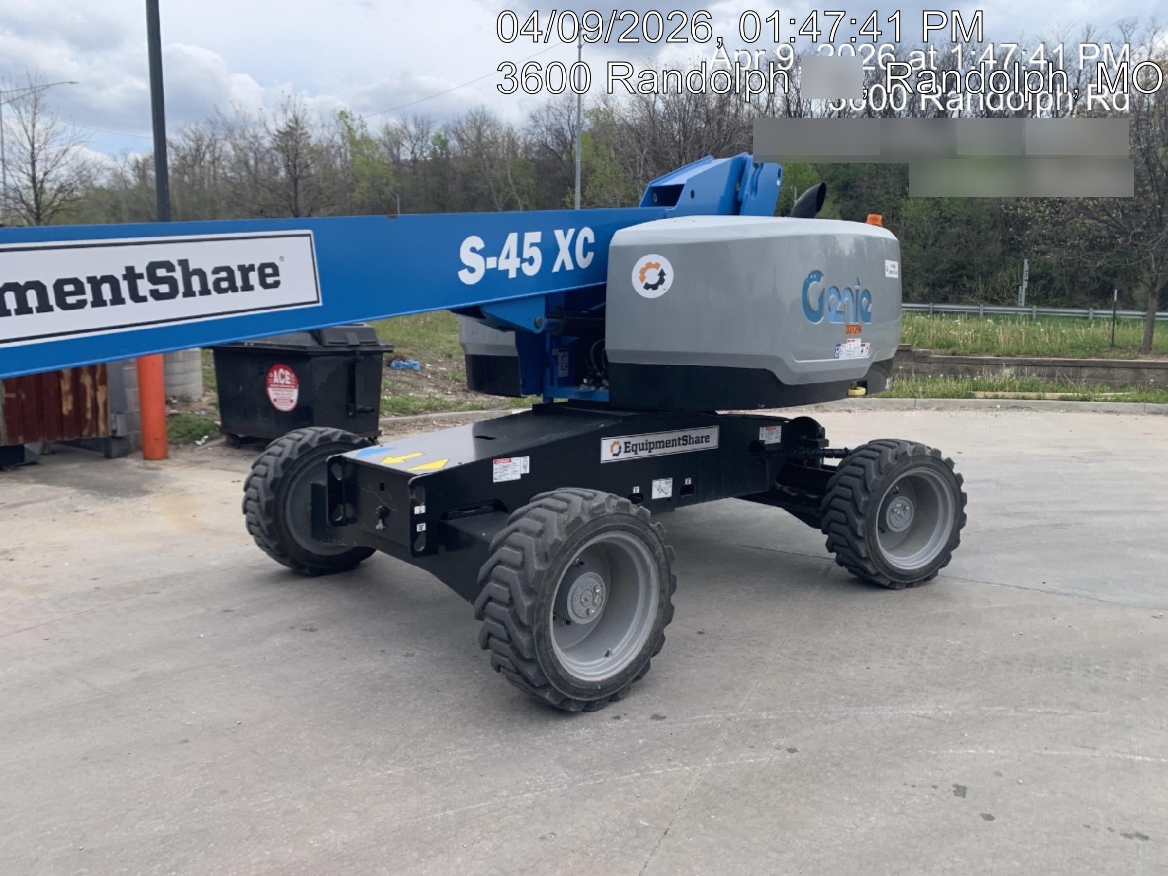 2023 GENIE S-45 XC