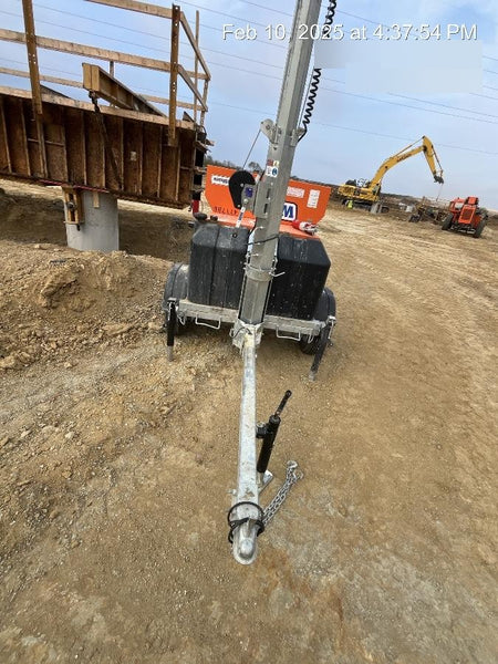 2024 Wanco WLTT-4MM4K Diesel, Deep Sea Controller, Shore Power Plug, Auto Start, (4) 350W LED Floodlights, 4kW Generator, 60 Gal Fuel Tank, 2" Ball, T3