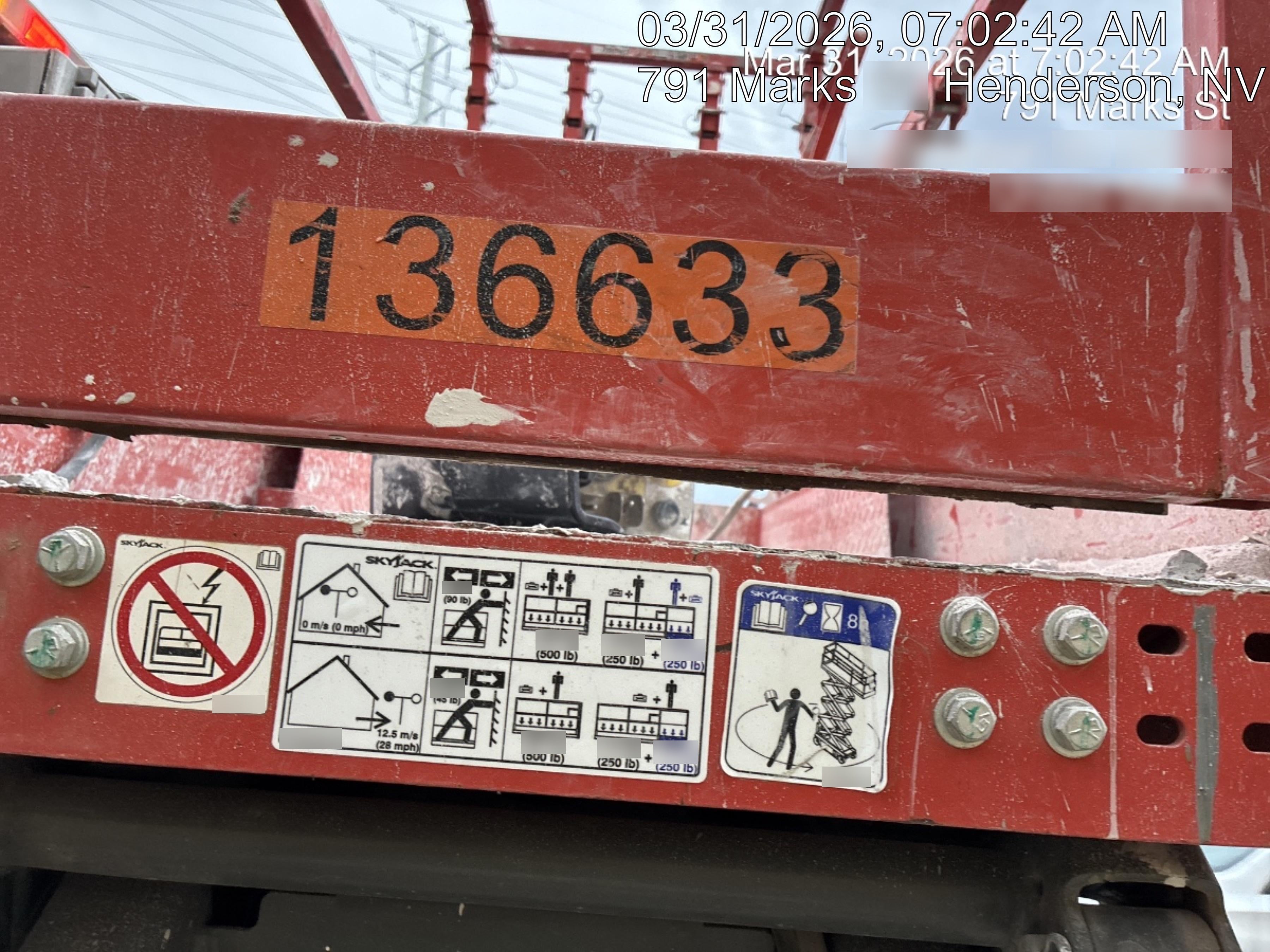 2021 SKYJACK SJ3219