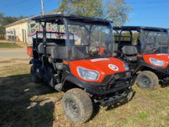2021 Kubota RTV-X1140W-H Plastic Canopy, Windshield Acrylic Clear, LED Strobe Light, Wire Harness Kit, Back up Alarm