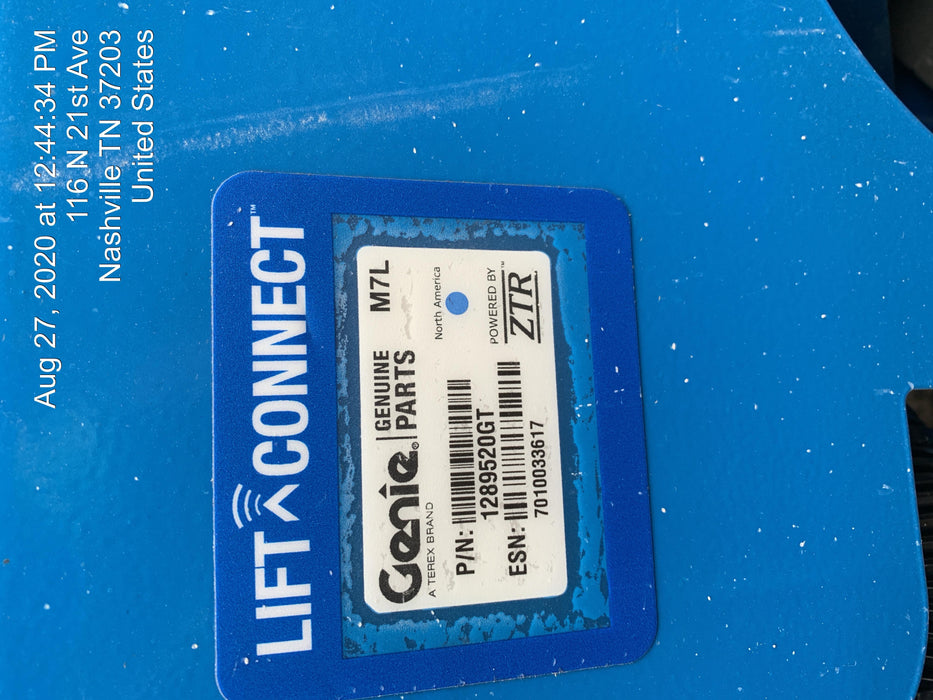 2020 Genie GS-1930 Solid Non Marking Tires, Beacon, Folding rails with half height swing gate
