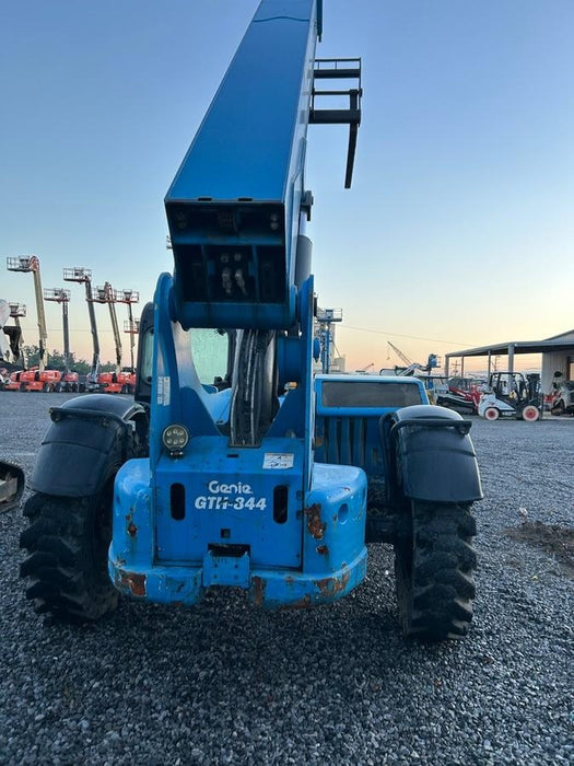 2019 Genie GTH-844 Cab/Heat/AC, Solid RT Tires, LED Work Lights, Beacon 60" QA Carriage, 48" Forks