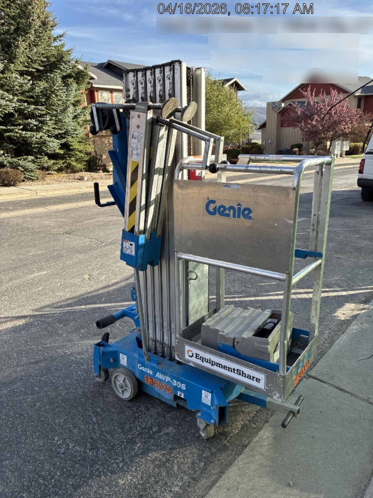 2021 GENIE AWP-30S DC