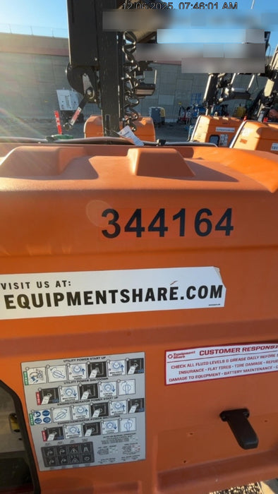 2023 Generac MLT2 Diesel, Flex Switch 120V Input, Powerzone Controller, (4) 320W LED Lights, 4kW Generator, 39.9 Gal Fuel Tank, 2" Ball, T3