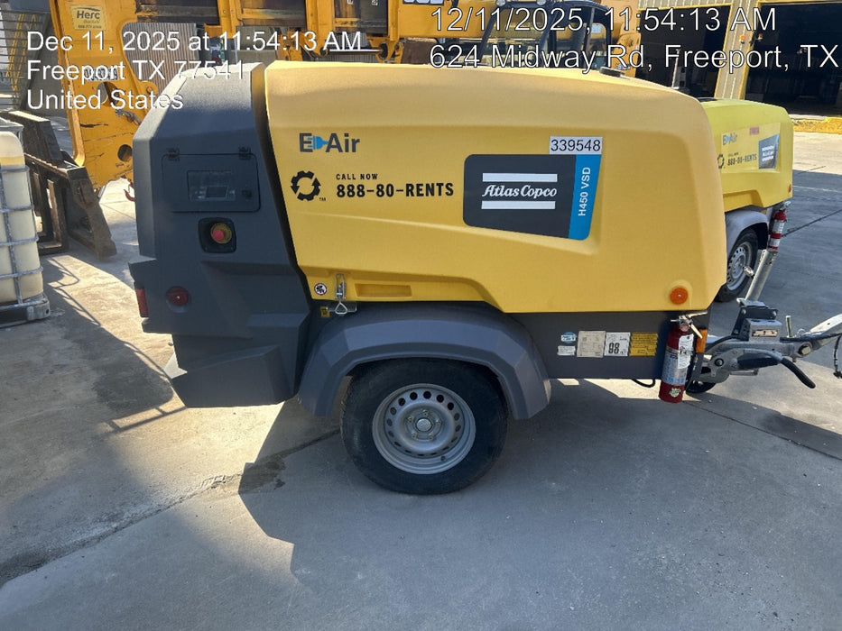 2023 ATLAS COPCO E-AIR H450