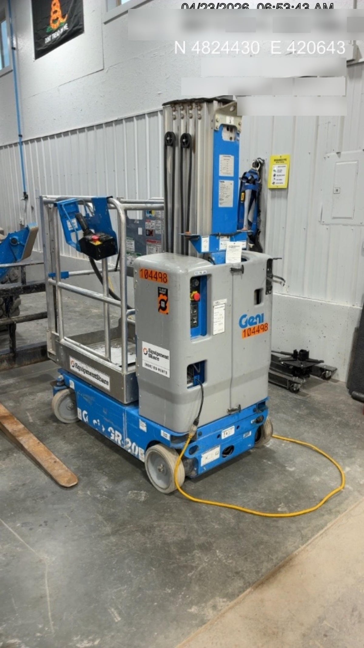 2020 GENIE GR-20